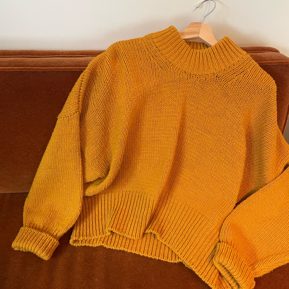 Babaa Orange (Ochre) No. 15 Sweater